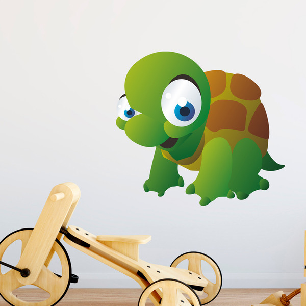 Stickers pour enfants: Tortue infantile