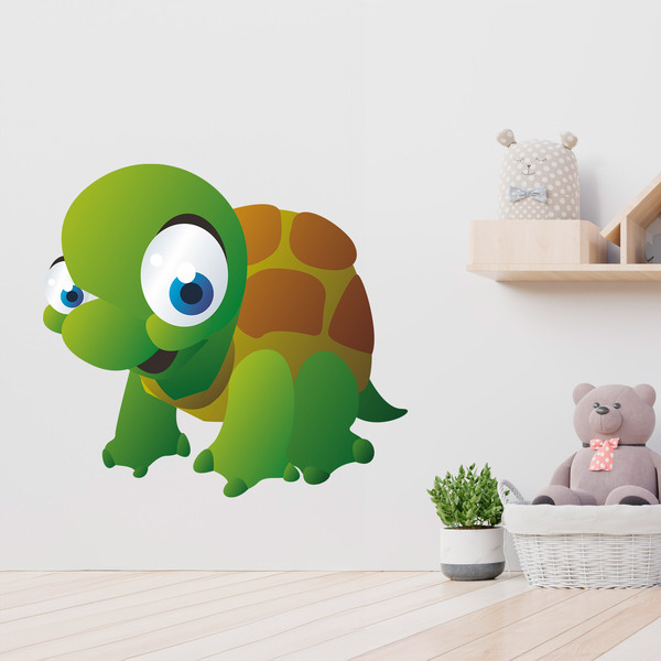 Stickers pour enfants: Tortue infantile