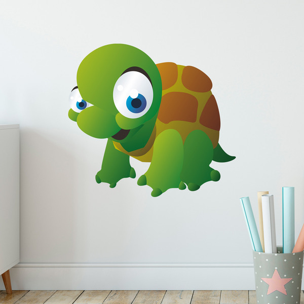 Stickers pour enfants: Tortue infantile