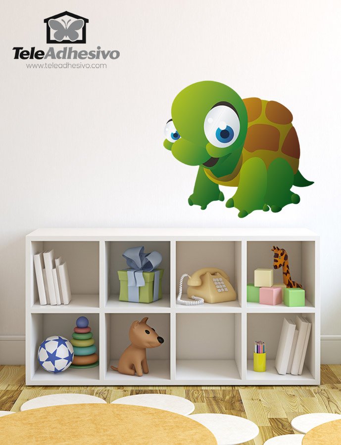 Stickers pour enfants: Tortue infantile