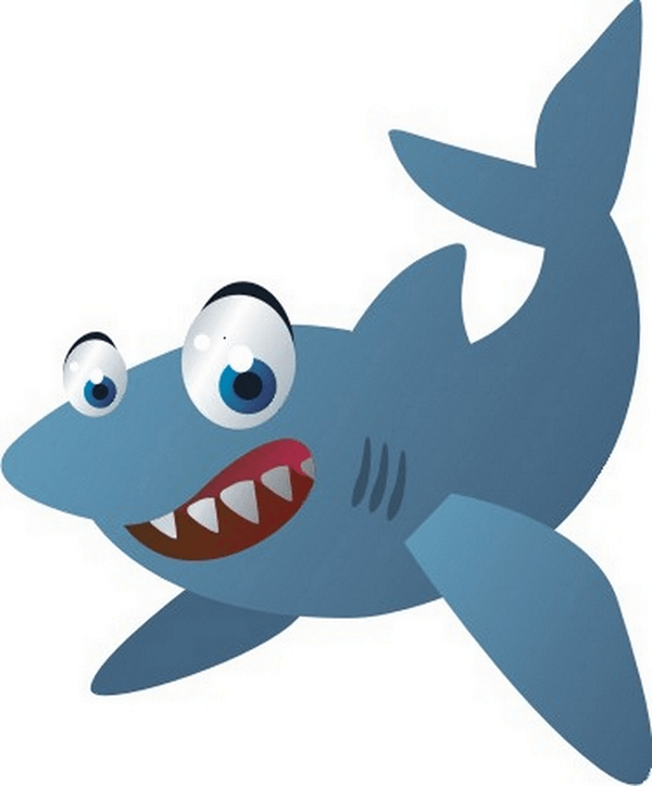 Stickers pour enfants: Requin 0