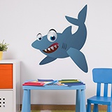 Stickers pour enfants: Requin 4