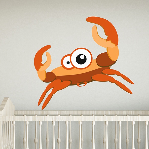 Stickers pour enfants: Crabe des enfants