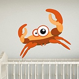 Stickers pour enfants: Crabe des enfants 4