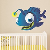 Stickers pour enfants: Poisson lanterne 4