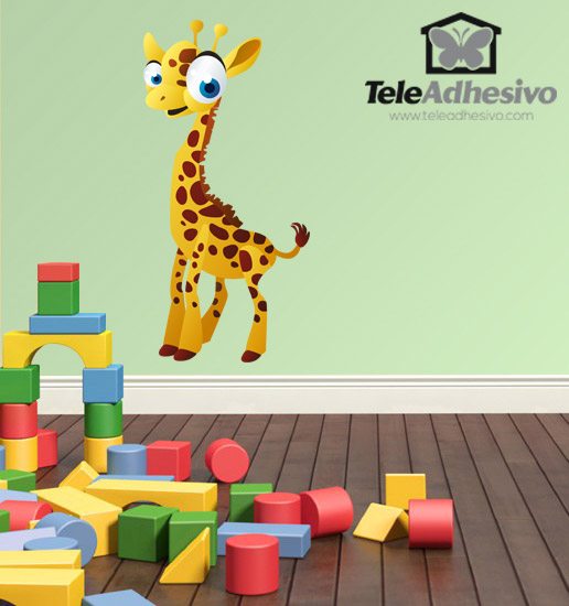 Stickers pour enfants: Girafe