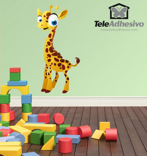 Stickers pour enfants: Girafe