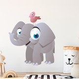 Stickers pour enfants: Éléphant souriant 5