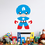 Stickers pour enfants: Super Captain America pour enfants 4