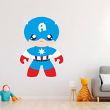Stickers pour enfants: Super Captain America pour enfants 5