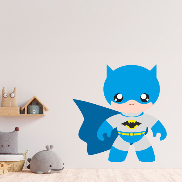 Stickers pour enfants: Bleu Batman