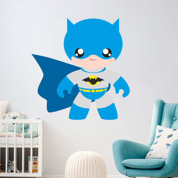 Stickers pour enfants: Bleu Batman