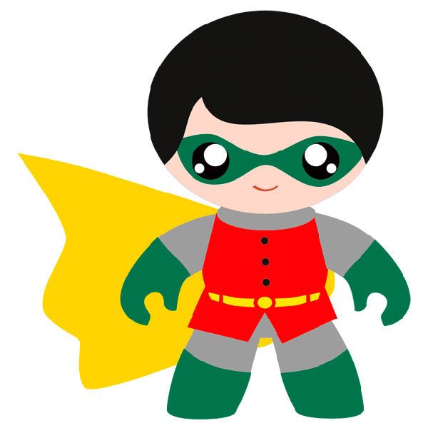 Stickers pour enfants: Robin enfant