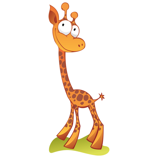 Stickers pour enfants: Bonne girafe