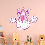 Stickers pour enfants: Château dans les nuages 4
