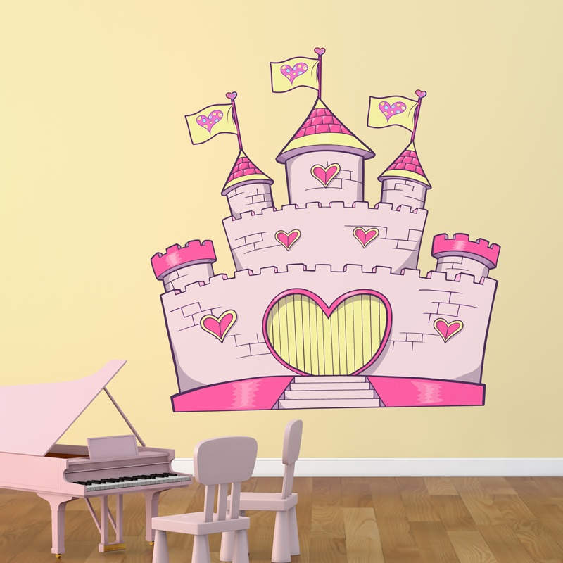 Stickers pour enfants: Château des Amoureux