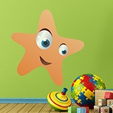 Stickers pour enfants: Étoile de mer 4