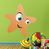 Stickers pour enfants: Étoile de mer 4