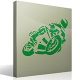 Stickers muraux: Compétition Moto GP 2