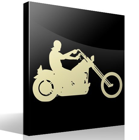 Stickers muraux: Moto Chopper