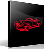Stickers muraux: Ford Mustang Shelby 2