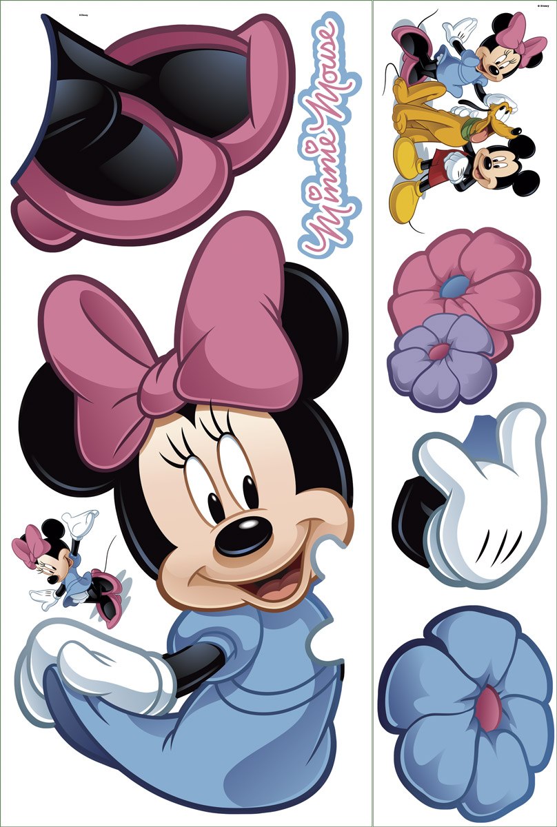 Stickers pour enfants: Grande Minnie Mouse