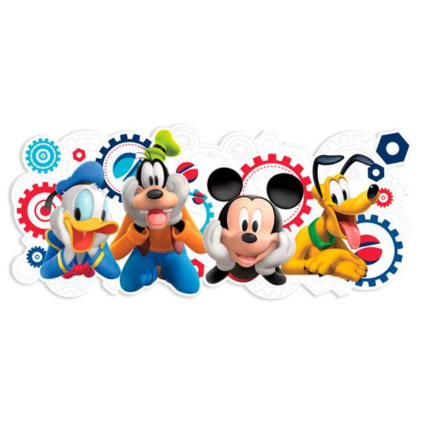 Stickers pour enfants: La maison de Mickey Mouse et ses amis