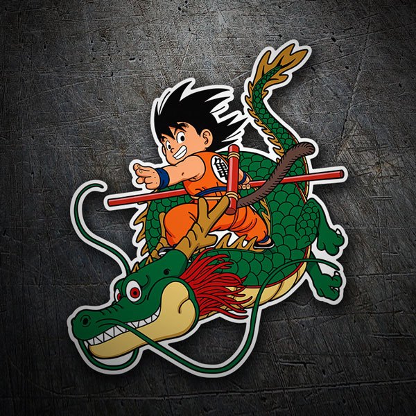 Autocollants: Dragon Ball Son Goku & Shen Long