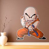 Stickers pour enfants: Dragon Ball Krilin Kame Hame Ha 3