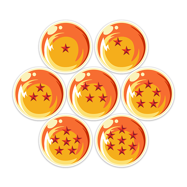 Stickers pour enfants: Dragon Ball Sphères de Dragon