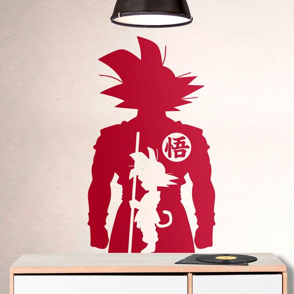 Stickers pour enfants: Dragon Ball Son Goku le Guerrier Légendaire