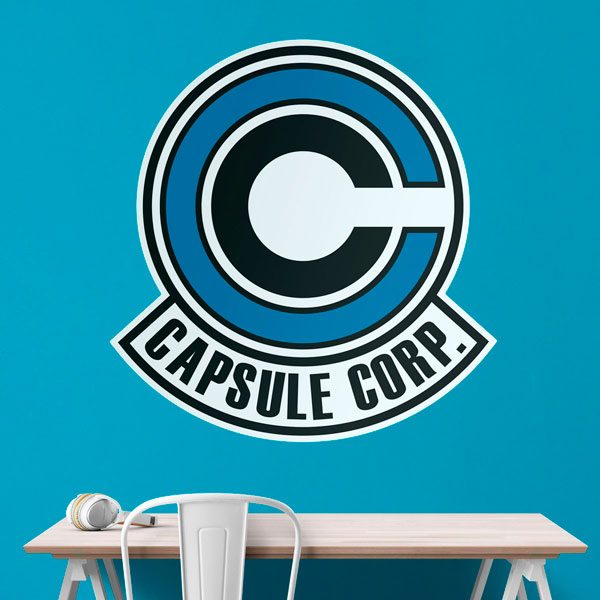 Stickers pour enfants: Dragon Ball Capsule Corp.