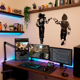 Stickers pour enfants: Dragon Ball Son Goku et Vegeta 5