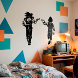 Stickers pour enfants: Dragon Ball Son Goku et Vegeta 8