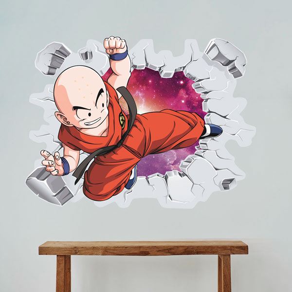 Stickers pour enfants: Dragon Ball Krillin