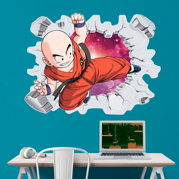 Stickers pour enfants: Dragon Ball Krillin