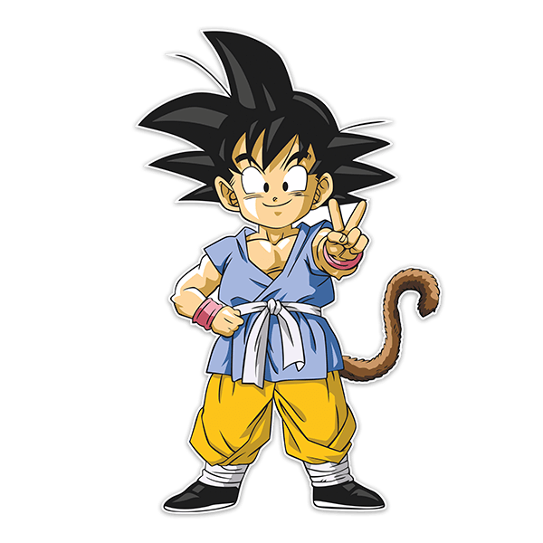 Stickers pour enfants: Son Goku Dragon Ball GT