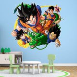 Stickers pour enfants: Dragon Ball Caractères 3