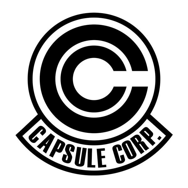 Autocollants: Dragon Ball Capsule Corporation
