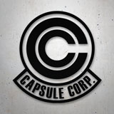 Autocollants: Dragon Ball Capsule Corporation 2
