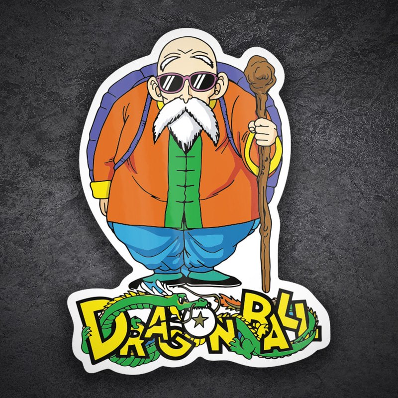 Autocollants: Maître Roshi
