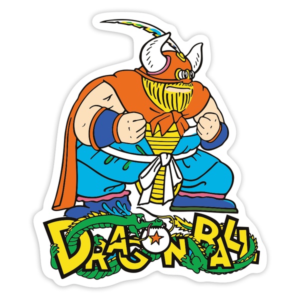 Autocollants: Roi Gyumao Dragon Ball