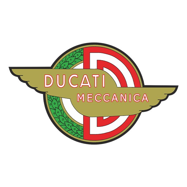 Autocollants: Ducati meccanica