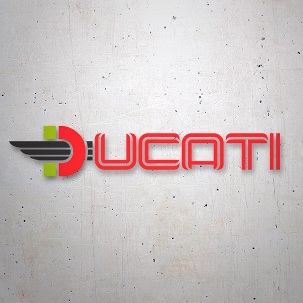 Autocollants: Ducati multi-bouclier II