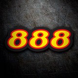 Autocollants: Ducati 888 3