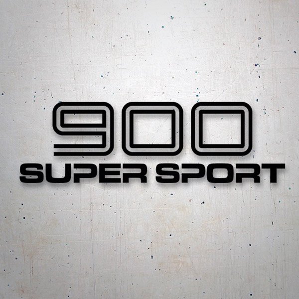 Autocollants: Ducati 900 Super Sport