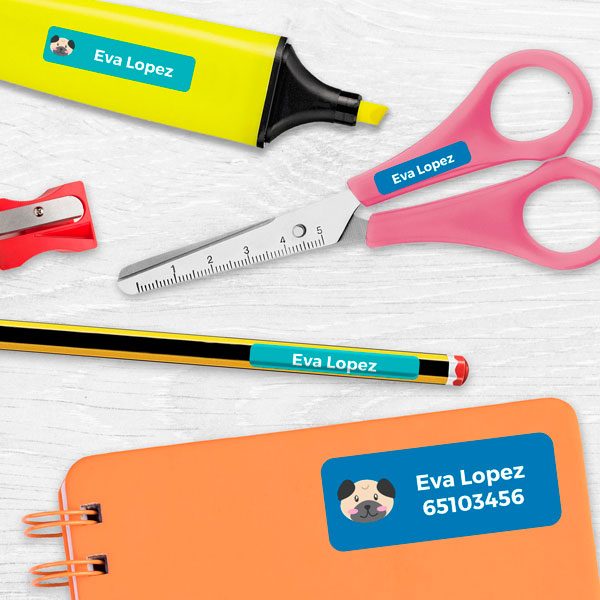 Autocollants: Kit Étiquettes bon chien