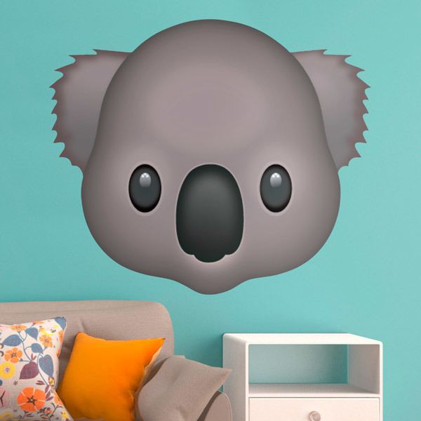 Stickers muraux: Koala Visage