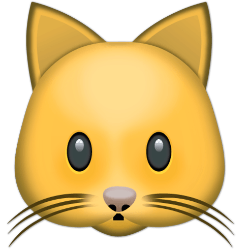 Stickers muraux: Visage de chat
