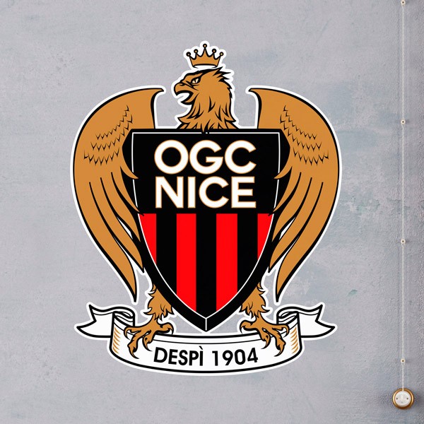 Stickers muraux: Armoiries OGN Nice